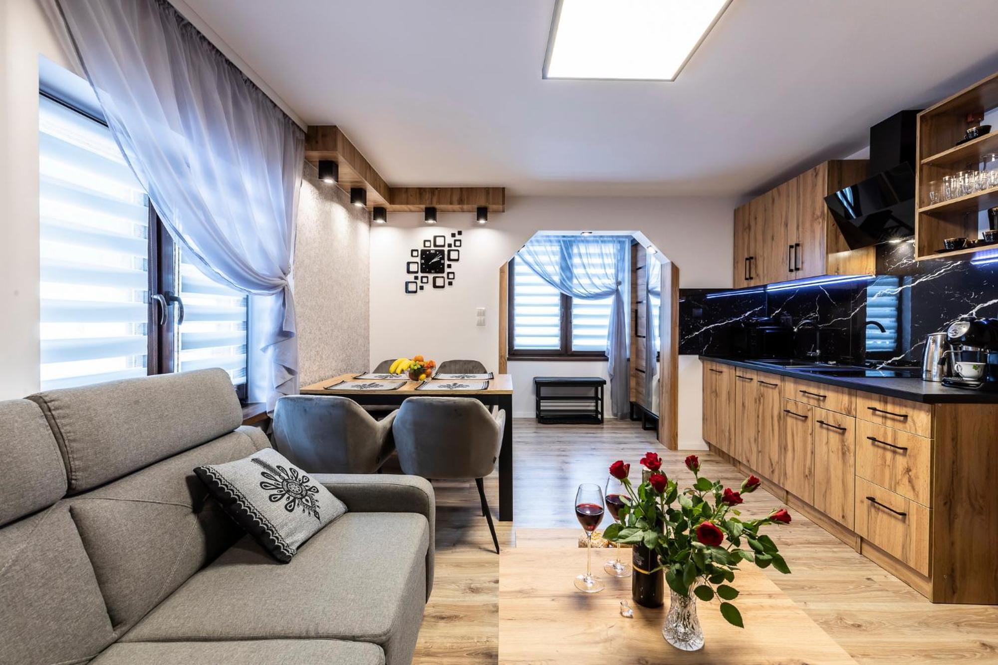 Apartament Tatravika Z Basenem I Widokiem Kościelisko Εξωτερικό φωτογραφία