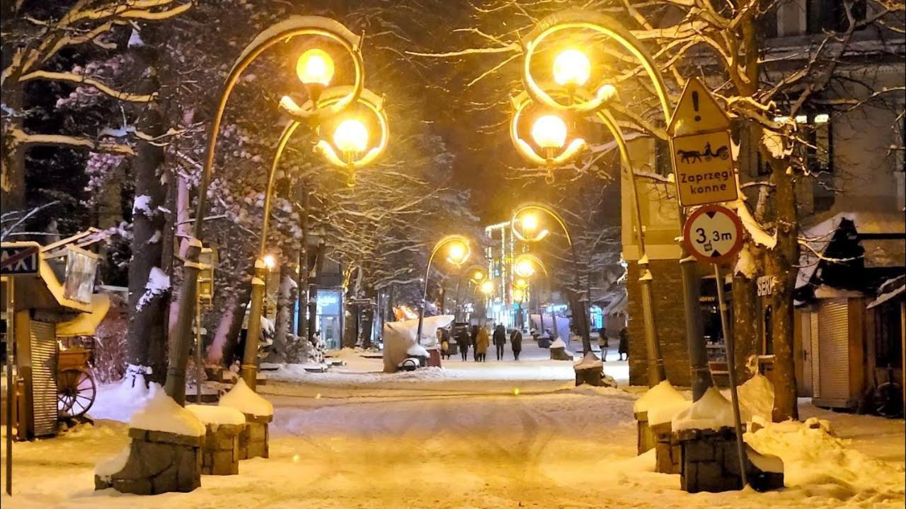 Apartament Tatravika Z Basenem I Widokiem Kościelisko Εξωτερικό φωτογραφία